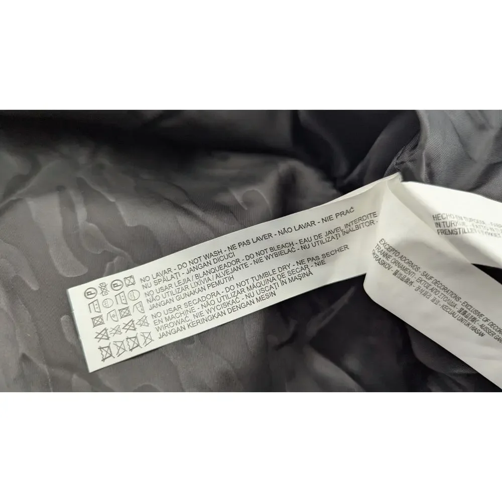 Zara Man Jacket Blazer Black Size S - Picture 8 of 16